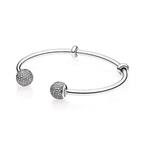 bracciale rigido pandora zirconi bracciale rigido pandora zirconi