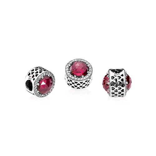pandora charm rosso pandora charm rosso