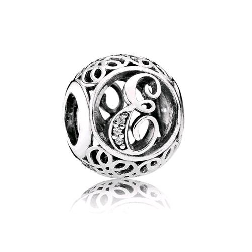 pandora charm lettera pandora charm lettera