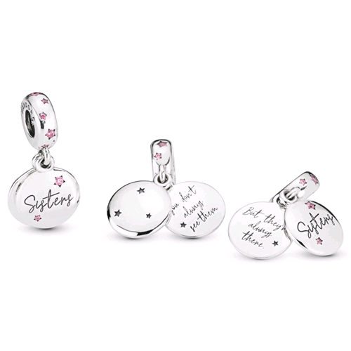 charm pandora sorelle per sempre charm pandora sorelle per sempre