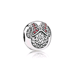 PANDORA ORIGINALS ARGENTO 925 DISNEY, CLIP MINNIE IN PAVÈ 791450CZ