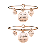 KIDULT FAMILY SET BRACCIALI ACCIAIO GOLD PINK MAMMA-FIGLIA/FOREVER 731021