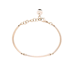 BROSWAY BRACCIALE SEMIRIGIDO TRES JOLIE MINI ACCIAIO PVD ORO ROSA BBR42