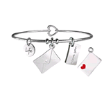 KIDULT LOVE BRACCIALI ACCIAIO LETTERA/AMORE 231652