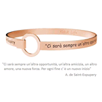 KIDULT BRACCIALI ACCIAIO LUCIDO GOLD PINK PVD PHILOSOPHY CI SARA'... 731046