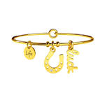 KIDULT BRACCIALI SYMBOLS GOLD FERRO DI CAVALLO /SALUTE 231674