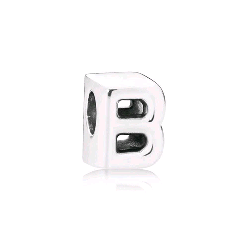 PANDORA ORIGINALS ARGENTO 925 CHARM LETTERA B 797456