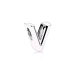 PANDORA ORIGINALS ARGENTO 925 CHARM LETTERA V 797476