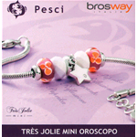 GIOIELLI BROSWAY BRACCIALE TRES JOLIE MINI ZODIACO PESCI BTJMZ12