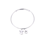 MABINA GIOIELLI BRACCIALE RIGIDO ARGENTO 925 ZIRCONI 533179