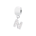 GIOIELLI BROSWAY TRES JOLIE MINI COMPONIBILI CHARM INIZIALE "N" BTJM67