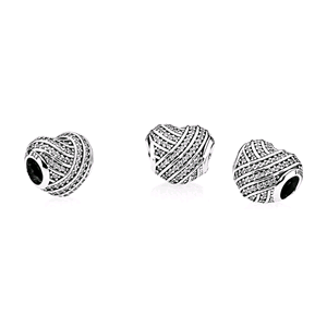 PANDORA ORIGINALS ARGENTO 925 CHARM LINEE D'AMORE 791885CZ