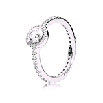 PANDORA ORIGINALS ARGENTO 925 ANELLO CLASSICO SOLITARIO 190946CZ