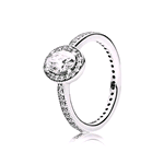 PANDORA ORIGINALS ARGENTO 925 ANELLO ELEGANZA VINTAGE 191017CZ