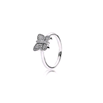 PANDORA ORIGINALS ARGENTO 925 ANELLO FARFALLA LUMINOSA 190938CZ