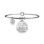 KIDULT BRACCIALI ACCIAIO FREE TIME BICICLETTA NATURA 231648