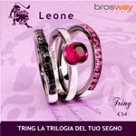 GIOIELLI BROSWAY ANELLO TRING ZODIACO LEONE TGZ05