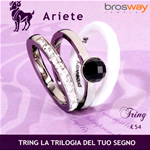 GIOIELLI BROSWAY ANELLO TRING ZODIACO ARIETE TGZ01