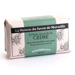 LA MAISON SAPONE 125GR NATURIDERM - CEDRE M12619