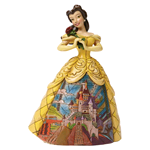 DISNEY TRADITION STATUINA  "BELL WITH CASTLE DRESS" 4045238