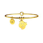 KIDULT BRACCIALI ACCIAIO GOLD ANIMAL PLANET COCCINELLA/FORTUNA 231639