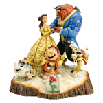 DISNEY TRADITION STATUINA  " TALE AS OLD AS TIME " 4031487