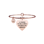 KIDULT BRACCIALI ACCIAIO LOVE CUORE | EMOZIONI 731355