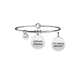 KIDULT BRACCIALI ACCIAIO PHILOSOPHY HAKUNA MATATA | SENZA PENSIERI 731248