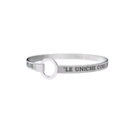 KIDULT BRACCIALI ACCIAIO PHILOSOPHY "LE UNICHE COSE CHE NON SI...." 731309