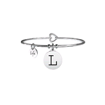 KIDULT BRACCIALI ACCIAIO SYMBOLS INIZIALE L / EMOZIONI 231555L