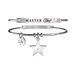 KIDULT BRACCIALI ACCIAIO FREE TIME MASTER CHEF 731244