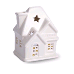 HEART & HOME PORTA CANDELINE CASINA DI NATALE HHMC06