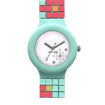 HIP HOP OROLOGIO MOSAIC CASSA 32,00 MM GREEN HWU0456