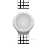 HIP HOP BREIL CINTURINO MOSAIC CASSA 32,00 MM WHITE HWU0482