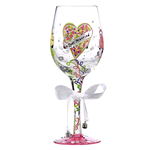 LOLITA BICCHIERE DA VINO APPENA SPOSATI GLS11-5599H