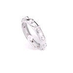 AMEN ANELLO IN ARGENTO 925 BIANCO CON ZIRCONI BIANCHI AROBB 