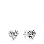 PANDORA ORIGINALS ARGENTO 925 ORECCHINI A LOBO CUORI REGALI 297693