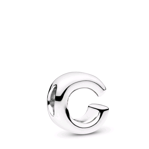 PANDORA ORIGINALS ARGENTO 925 CHARM LETTERA C 797457