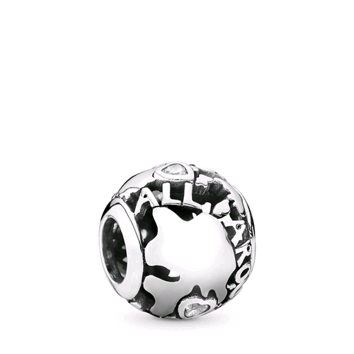 PANDORA ORIGINALS CHARM OPENWORK INTORNO AL MONDO 791718CZ