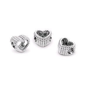 PANDORA ORIGINALS ARGENTO 925 CHARM CUORE DI SFERE 797516