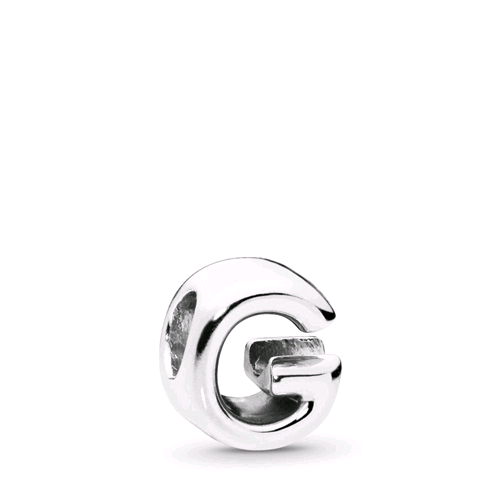 PANDORA ORIGINALS ARGENTO 925 CHARM LETTERA G 797461