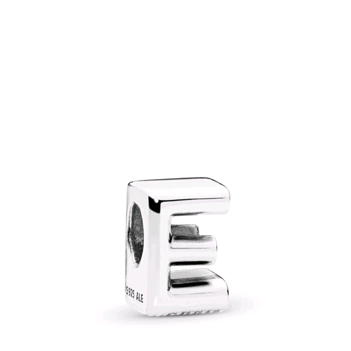 PANDORA ORIGINALS ARGENTO 925 CHARM LETTERA E 797459