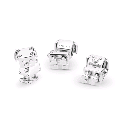 PANDORA ORIGINALS ARGENTO 925 CHARM BOBBY BOT 797551EN12