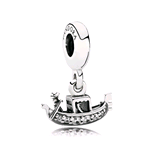 PANDORA ORIGINALS ARGENTO 925 CHARM CON PENDENTE GONDOLA 791143CZ