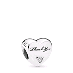 PANDORA ORIGINALS ARGENTO 925 CHARM GRAZIE 792096CZ
