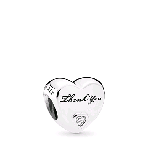 PANDORA ORIGINALS ARGENTO 925 CHARM GRAZIE 792096CZ