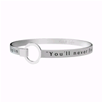 KIDULT BRACCIALI PHILOSOPHY "YOU'LL NEVER FINDS RAINBOWS …" C. CHAPLIN 731605