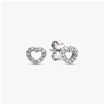 PANDORA ORIGINALS ARGENTO 925 ORECCHINI A LOBO CUORE 290528CZ