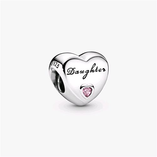 PANDORA ORIGINALS ARGENTO CHARM AMORE DI FIGLIA 791726PCZ