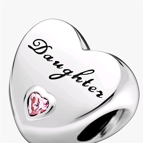 PANDORA ORIGINALS ARGENTO CHARM AMORE DI FIGLIA 791726PCZ